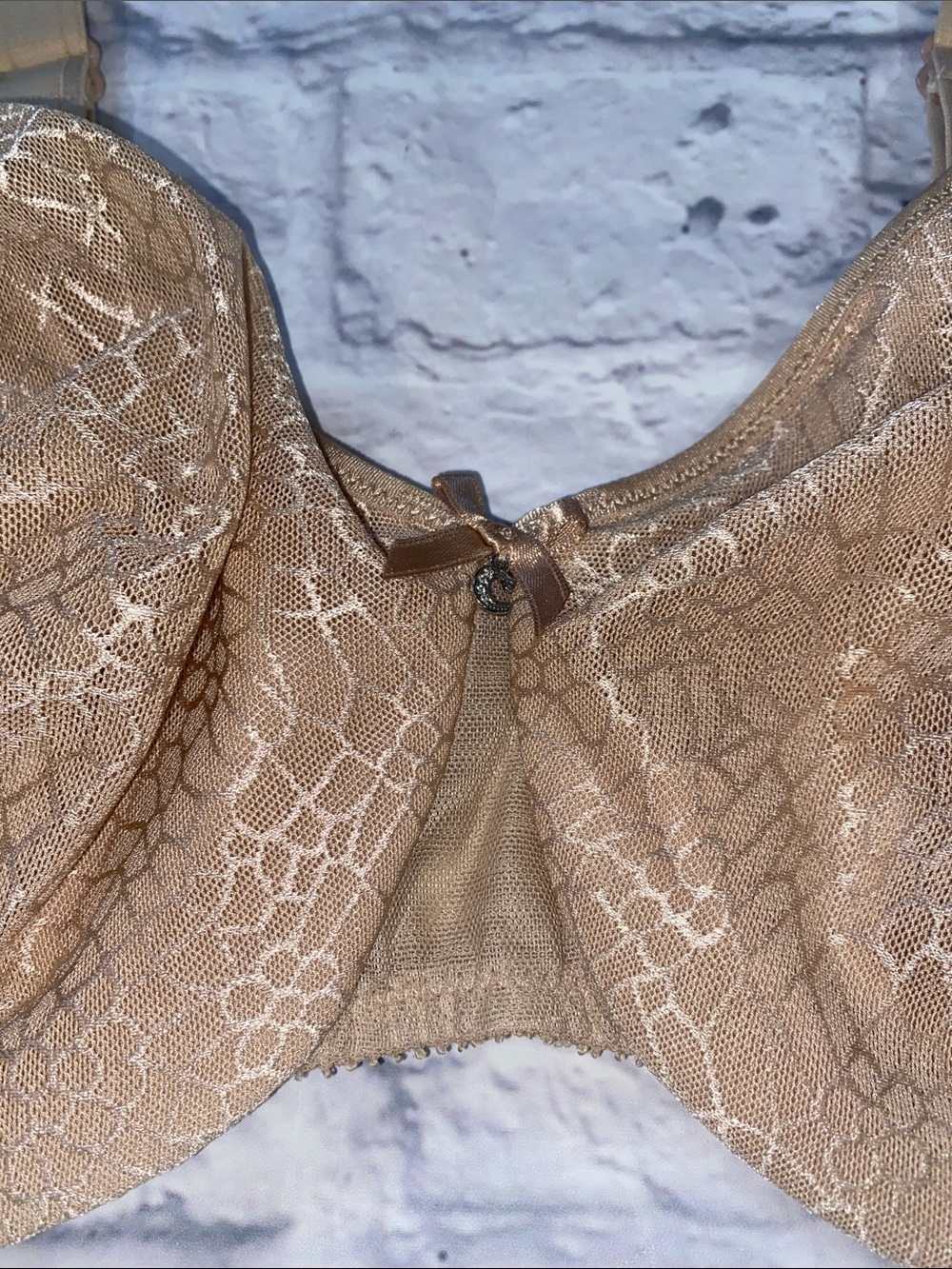 Chantelle C Magnifique Seamless Unlined Minimizer Bra Nude Sand 32DDDD #18910 - Picture 2 of 11